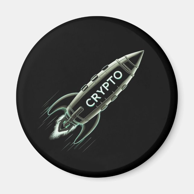 Aimant Rocket Crypto (Devant)