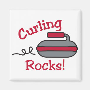 Aimant Rocks de curling