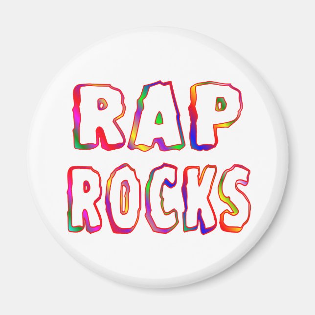 Aimant Rocks de rap (Devant)