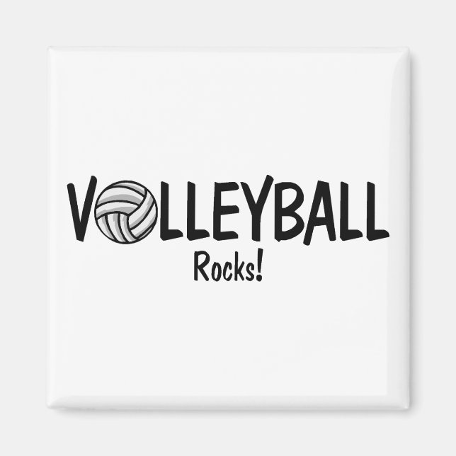 Aimant Rocks de volley-ball (Devant)