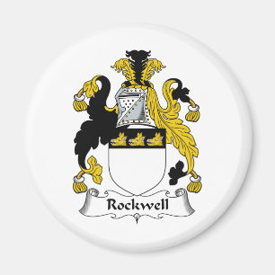 Aimant Rockwell Family Crest