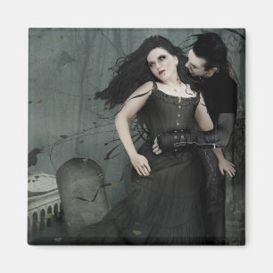 Aimant Romance du coeur noir