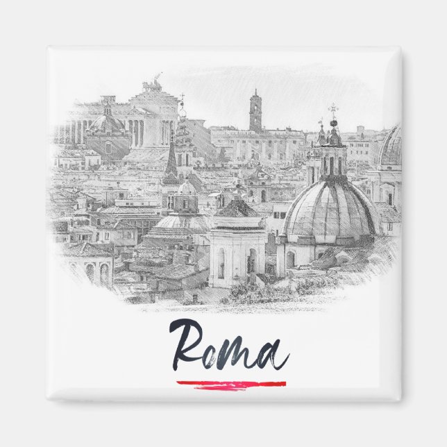 Aimant Rome - Italie - Centre-ville (Devant)