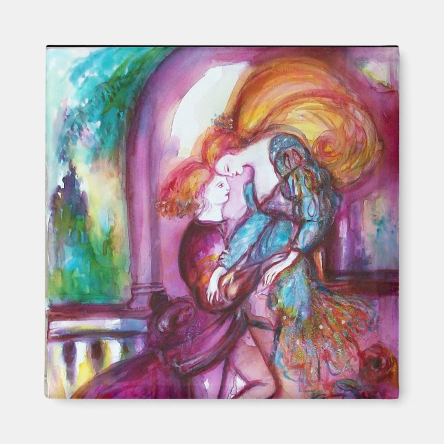 Aimant ROMEO ET JULIET Romantique Saint Valentin (Devant)