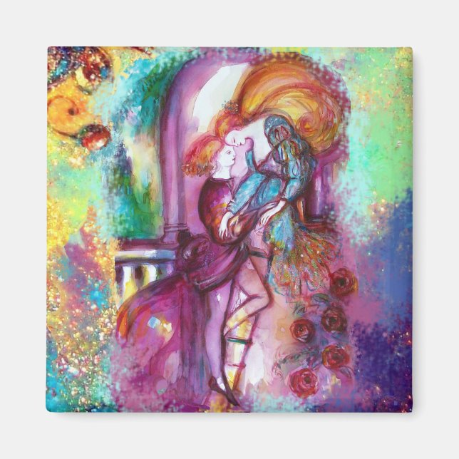 Aimant ROMEO ET JULIET Romantique Saint Valentin (Devant)