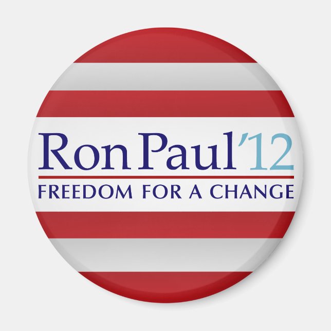 Aimant Ron Paul 2012 (Devant)