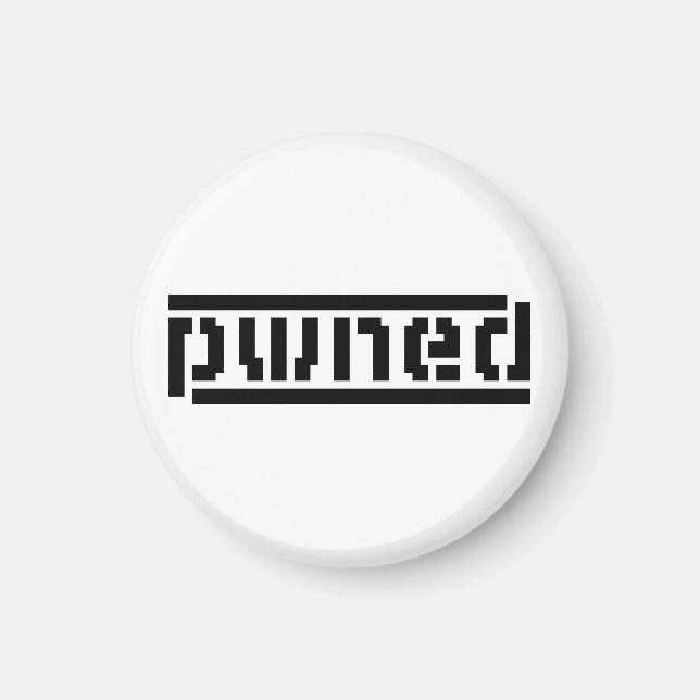 Aimant rond (Devant)