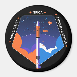 aimant rond avec patch mission Spica