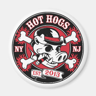 Aimant rond chaud de Hogs™