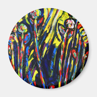 Aimant rond de conception personnalisé