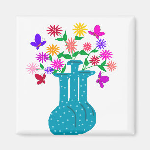 aimant rond de vases