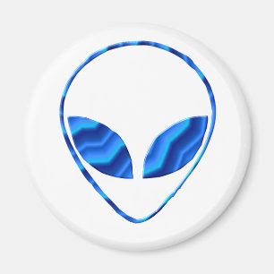 Aimant rond étranger de Roswell