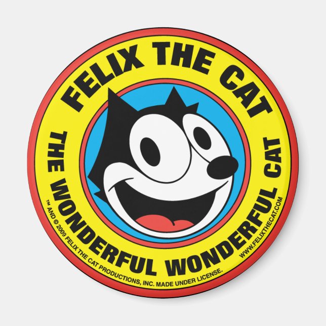 Aimant rond Felix (Devant)