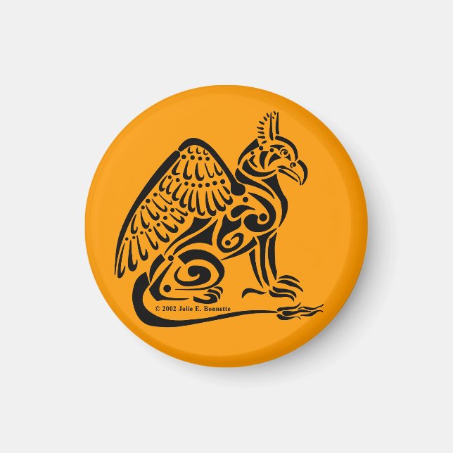 Aimant rond Griffin (Devant)