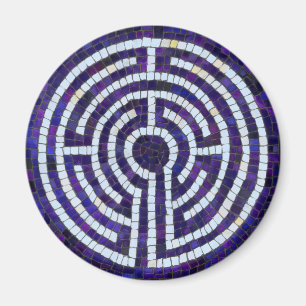 Aimant rond LABYRINTH VIII