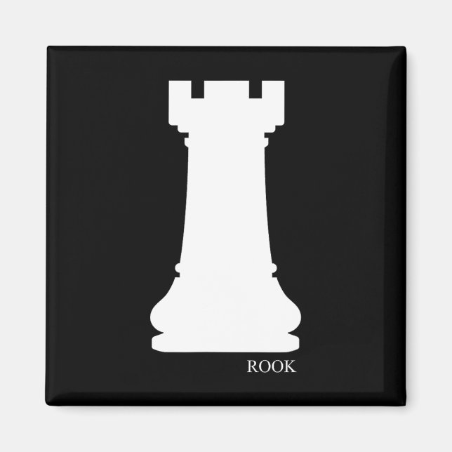 Aimant Rook Chess Piece Group Costume Chess Club Chess Bo (Devant)