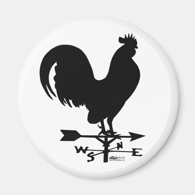 Aimant Rooster de Weathervane (Devant)