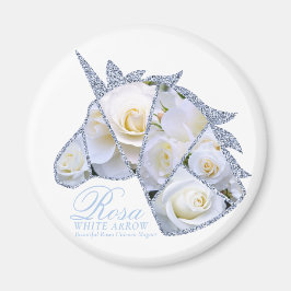 Aimant Rosa White Arrow