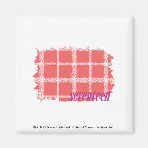 Aimant Rose 2 de plaid