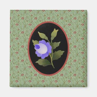 Aimant Rose bleu
