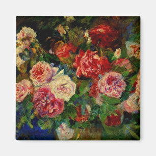Aimant Rose, célèbre peinture Renoir,