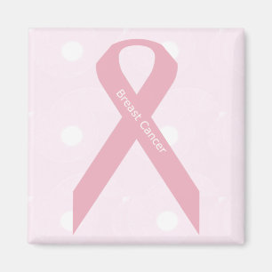 Aimant rose de ruban