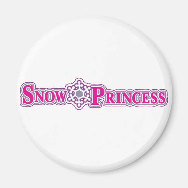 Aimant Rose des neiges (Devant)