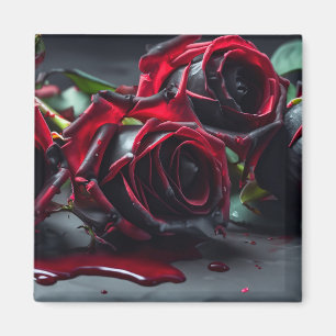 Aimant Rose gothique