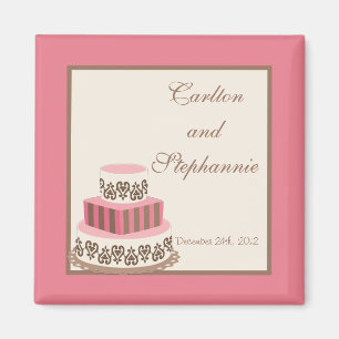 Aimant rose/Mariage Brown Favoriser