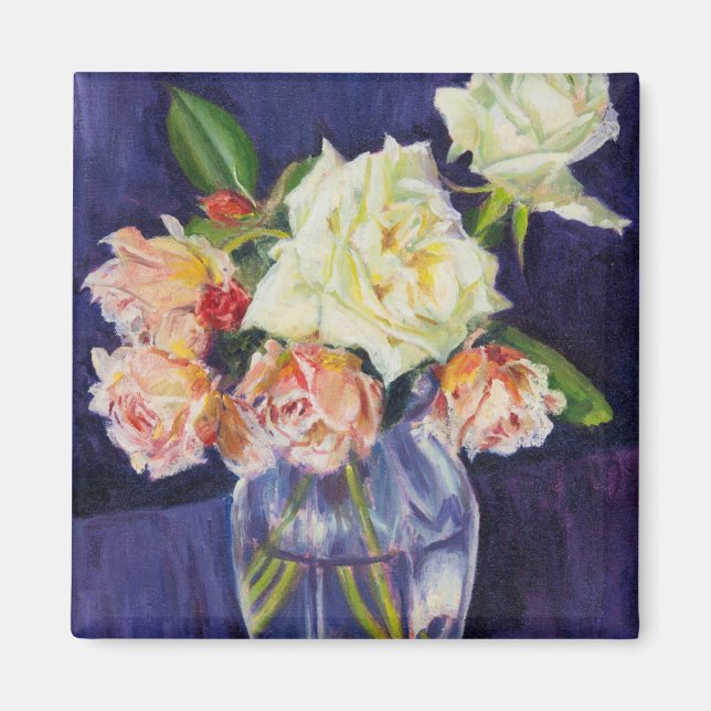 Aimant Roses d'été 2007 (Devant)