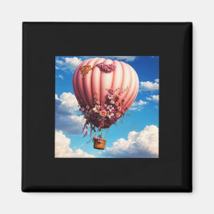 Aimant Roses Roses Roses Décoré Pin Airballon Floraison E