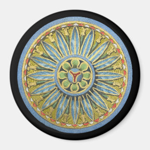 Aimant Rosette architecturale antique n° 2