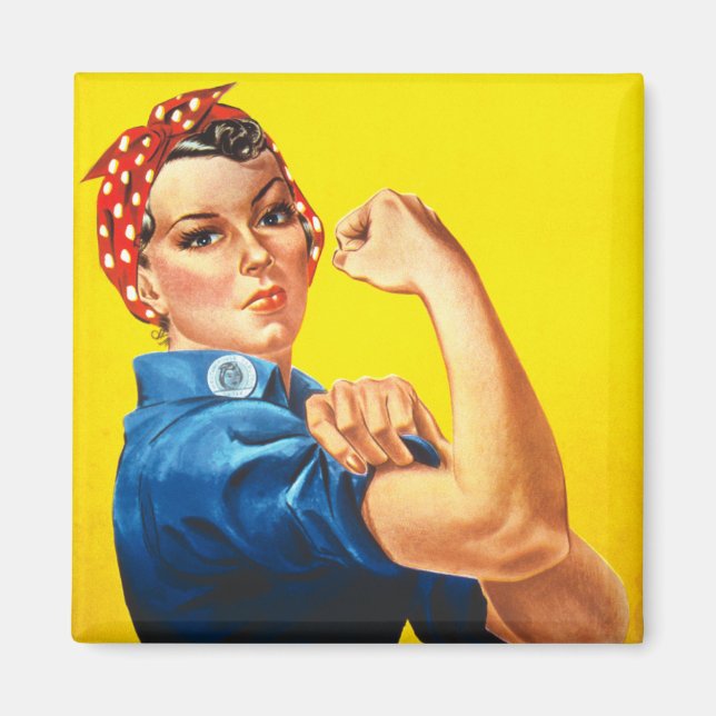 Aimant Rosie la riveteuse (Devant)