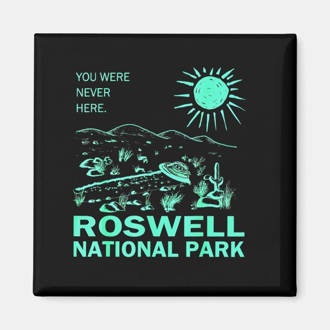 Aimant Roswell National Park New Mexico  (Devant)