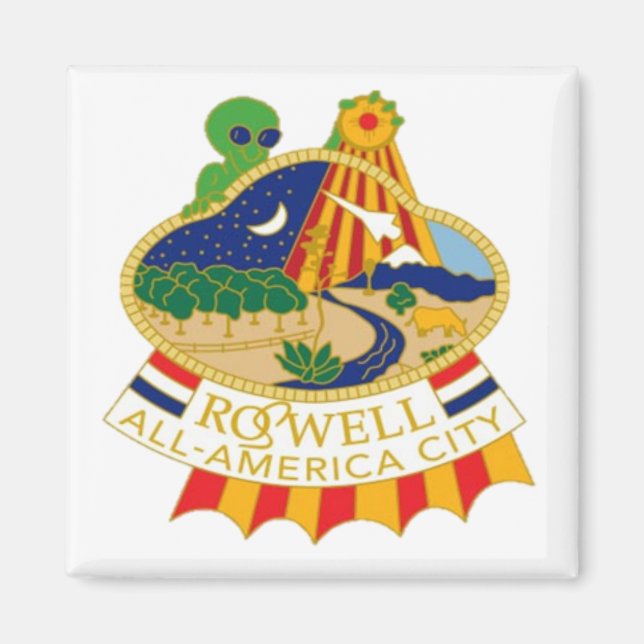 Aimant Roswell Nouveau-Mexique (Devant)