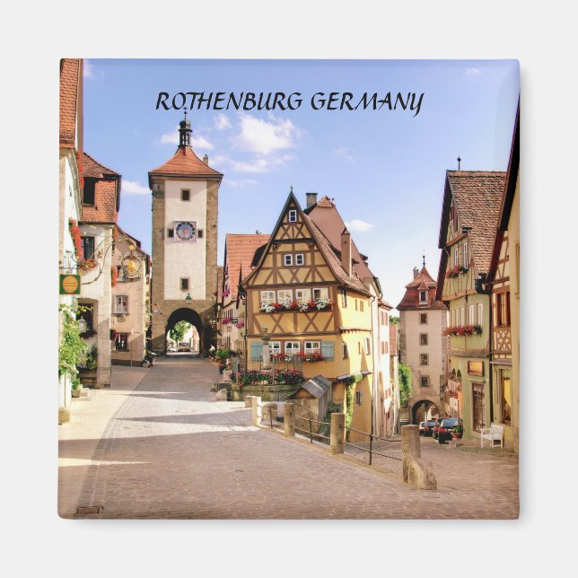 AIMANT ROTHENBURG ALLEMAGNE (Devant)