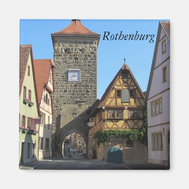 Aimant Rothenburg, Allemagne (Devant)