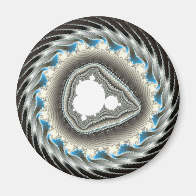 Aimant Roue à rotation - Fractée (Devant)