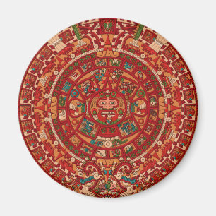 Aimant Roue calendrier maya / (aztèque)