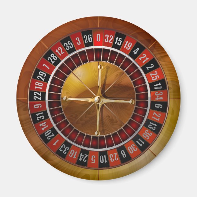 Aimant Roue de roulette (Devant)