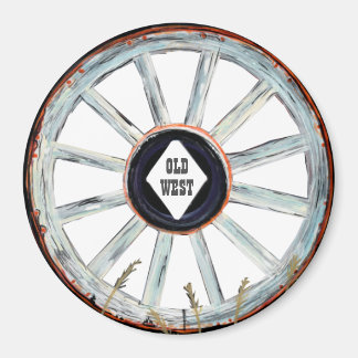 Aimant Roue Old West Wagon