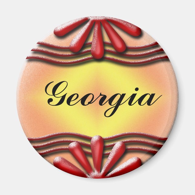 Aimant Rouge (Devant)