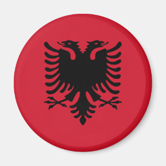 Aimant Rouge aigle albanais