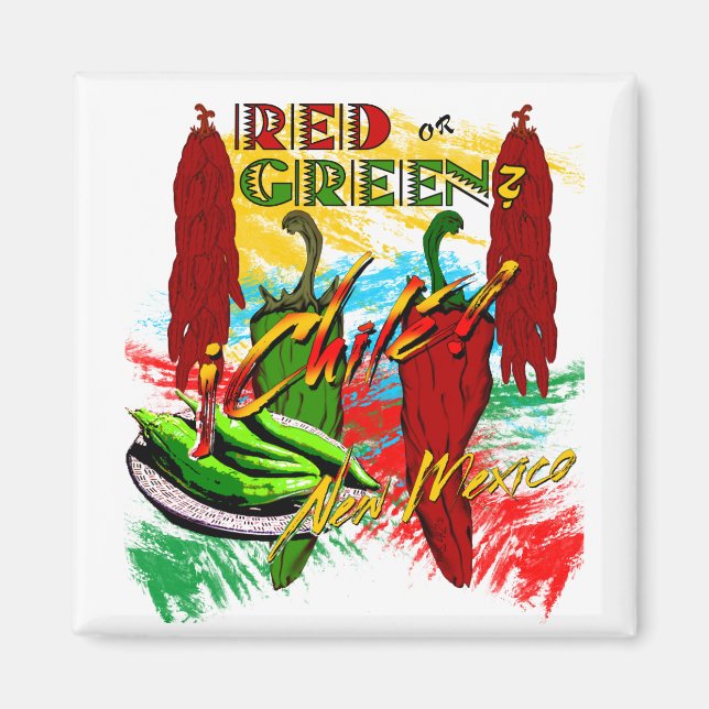 Aimant Rouge ou Vert ? (Devant)