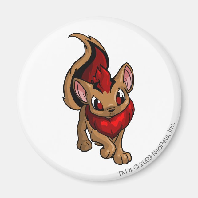 Aimant Rouge Xweetok (Devant)