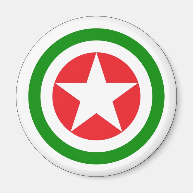 Aimant Roundel de l'armée de l'air abkhaze (Devant)