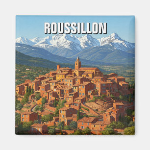 Aimant Roussillon France Travel