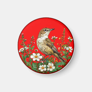 Aimant roussserolle effarvatte oiseau