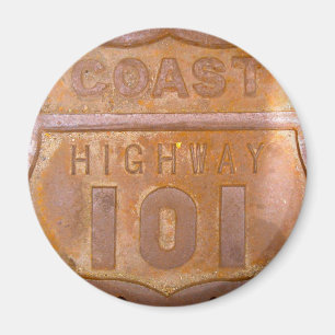 Aimant Route 101 de côte