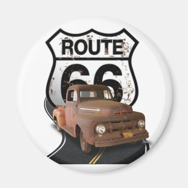 Aimant Route 66 (Devant)